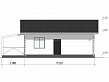 Проект дома, Газобетон, 77 м.кв, - изображение 6 | nov-svet.ru